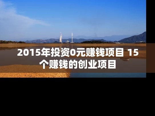 2015年投资0元赚钱项目 15个赚钱的创业项目