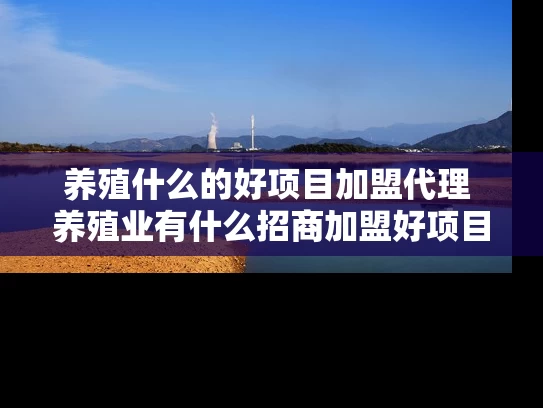 养殖什么的好项目加盟代理 养殖业有什么招商加盟好项目