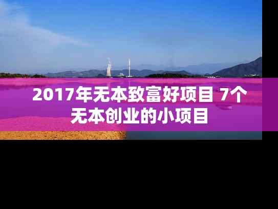 2017年无本致富好项目 7个无本创业的小项目 2017年无本致富好项目 7个无本创业的小项目