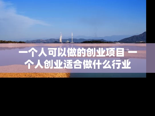 一个人可以做的创业项目 一个人创业适合做什么行业 一个人可以做的创业项目 一个人创业适合做什么行业