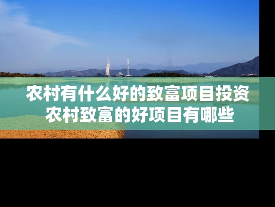 农村有什么好的致富项目投资 农村致富的好项目有哪些