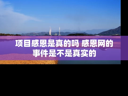 项目感恩是真的吗 感恩网的事件是不是真实的