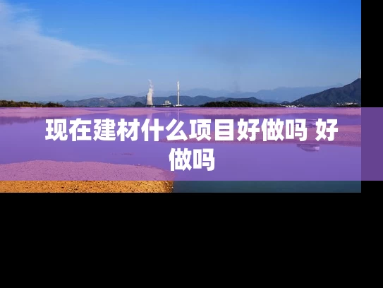 现在建材什么项目好做吗 好做吗