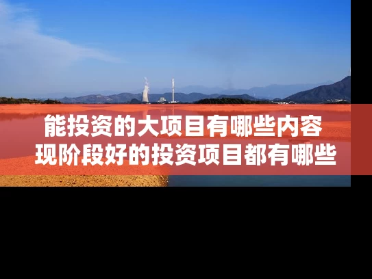 能投资的大项目有哪些内容 现阶段好的投资项目都有哪些