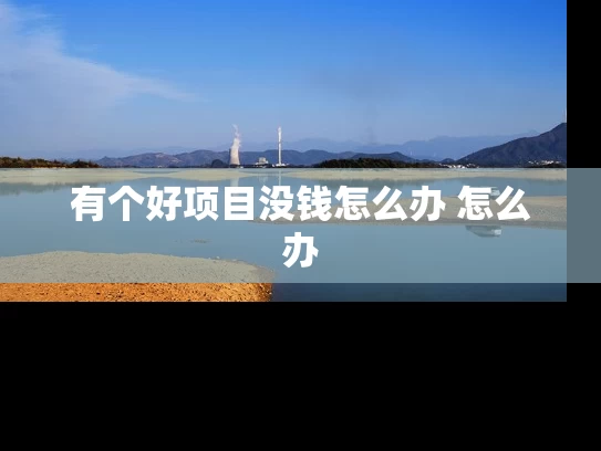 有个好项目没钱怎么办 怎么办