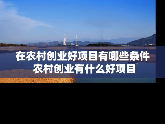 在农村创业好项目有哪些条件 农村创业有什么好项目