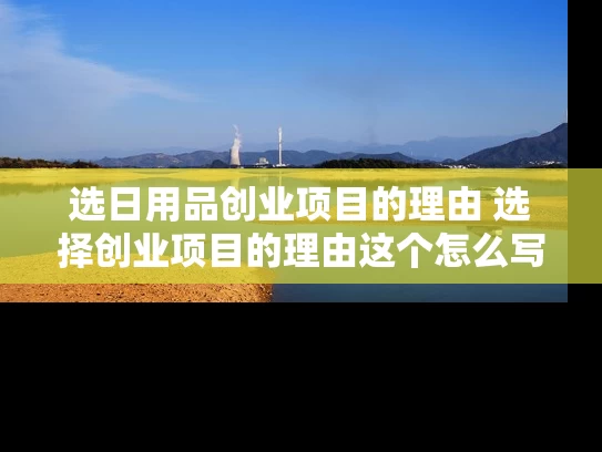 选日用品创业项目的理由 选择创业项目的理由这个怎么写