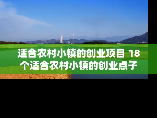 适合农村小镇的创业项目 18个适合农村小镇的创业点子
