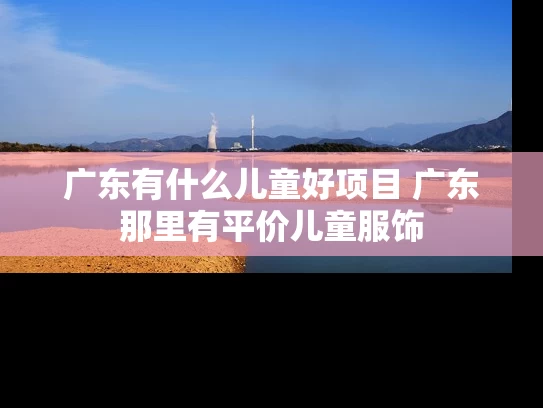 广东有什么儿童好项目 广东那里有平价儿童服饰