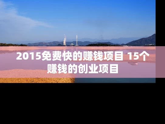 2015免费快的赚钱项目 15个赚钱的创业项目