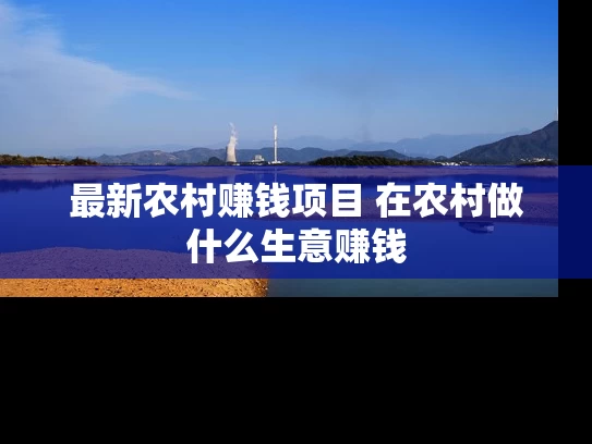 最新农村赚钱项目 在农村做什么生意赚钱