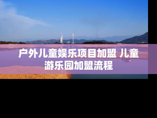 户外儿童娱乐项目加盟 儿童游乐园加盟流程