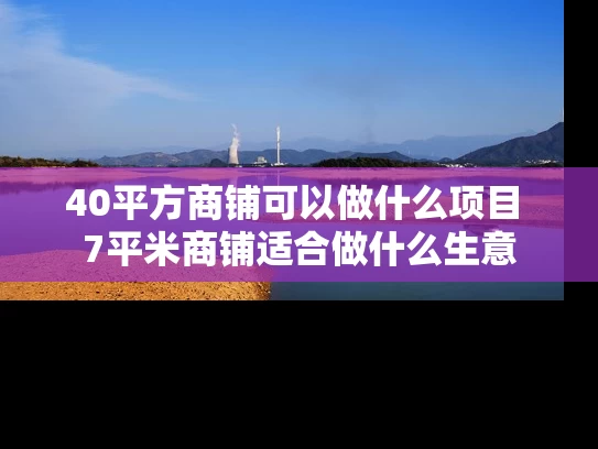 40平方商铺可以做什么项目 7平米商铺适合做什么生意