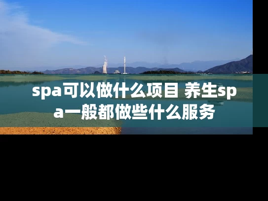 spa可以做什么项目 养生spa一般都做些什么服务