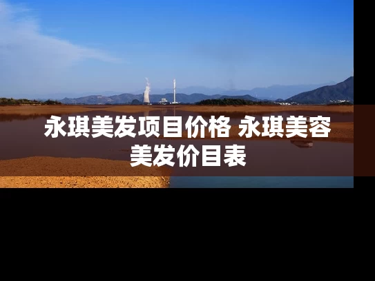 永琪美发项目价格 永琪美容美发价目表