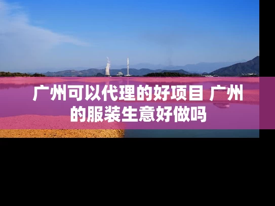 广州可以代理的好项目 广州的服装生意好做吗