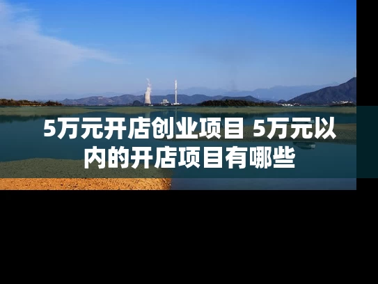 5万元开店创业项目 5万元以内的开店项目有哪些