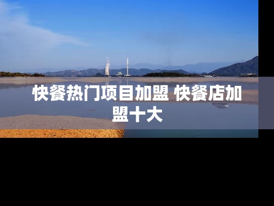 快餐热门项目加盟 快餐店加盟十大