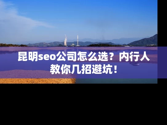 昆明seo公司怎么选？内行人教你几招避坑！