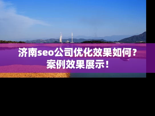 济南seo公司优化效果如何？案例效果展示！