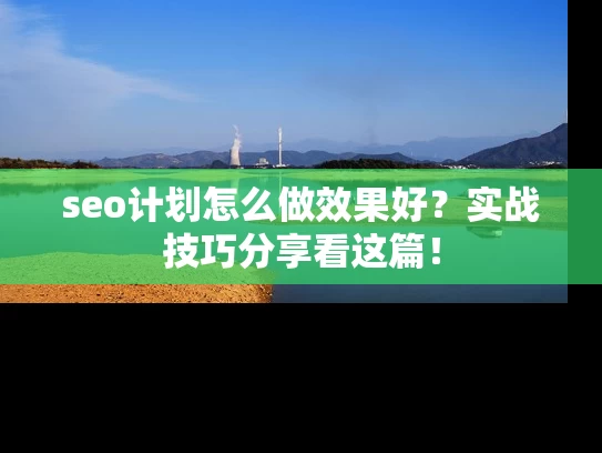 seo计划怎么做效果好？实战技巧分享看这篇！
