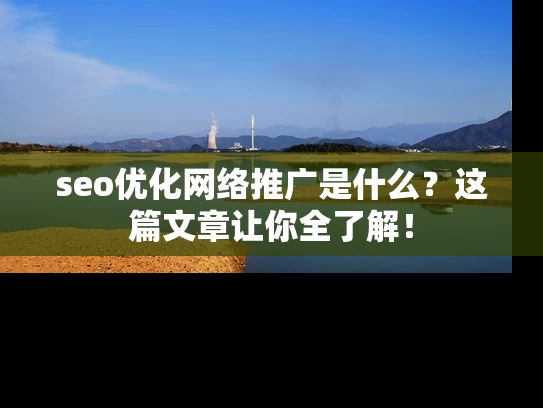 seo优化网络推广是什么？这篇文章让你全了解！