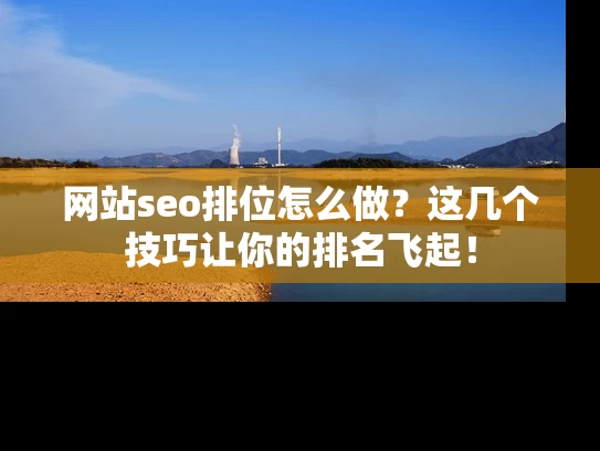 网站seo排位怎么做？这几个技巧让你的排名飞起！