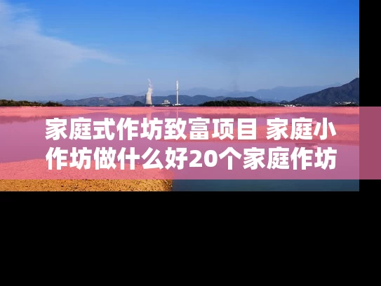 家庭式作坊致富项目 家庭小作坊做什么好20个家庭作坊致富项目