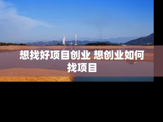 想找好项目创业 想创业如何找项目