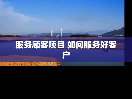 服务顾客项目 如何服务好客户