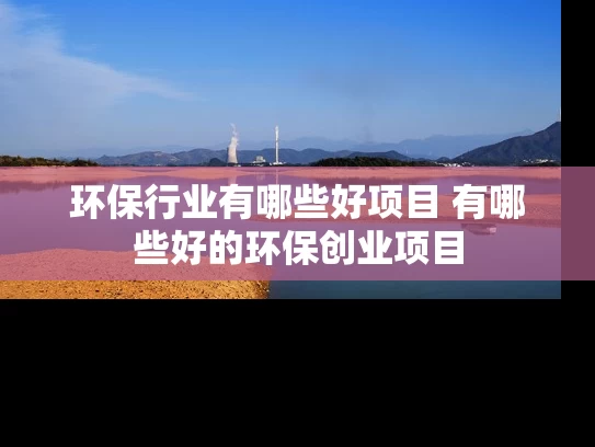 环保行业有哪些好项目 有哪些好的环保创业项目