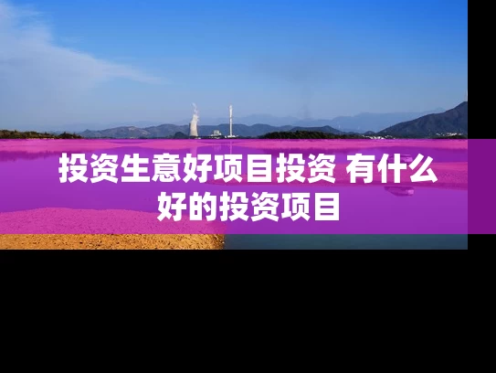 投资生意好项目投资 有什么好的投资项目