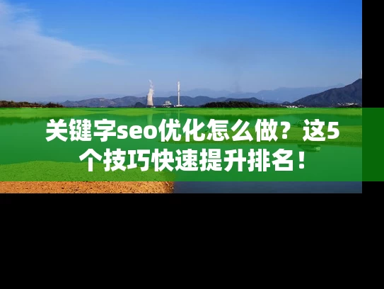 关键字seo优化怎么做?这5个技巧快速提升排名! 关键字seo优化怎么做?这5个技巧快速提升排名!