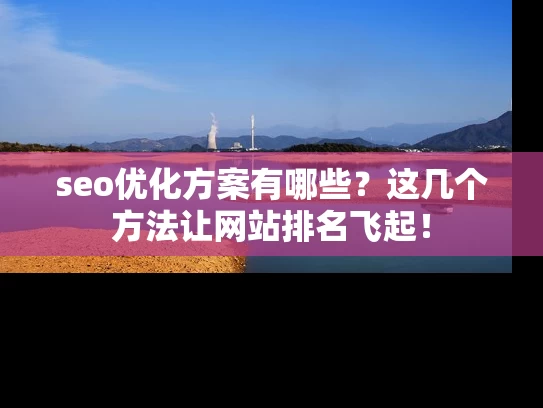 seo优化方案有哪些?这几个方法让网站排名飞起! seo优化方案有哪些?这几个方法让网站排名飞起!