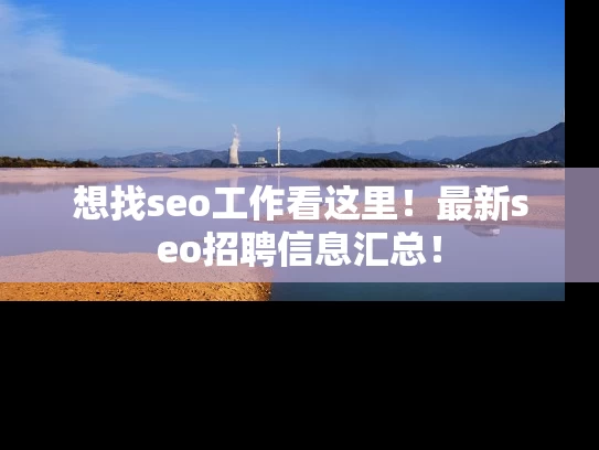 想找seo工作看这里！最新seo招聘信息汇总！