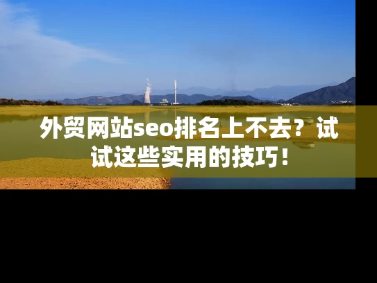 外贸网站seo排名上不去？试试这些实用的技巧！