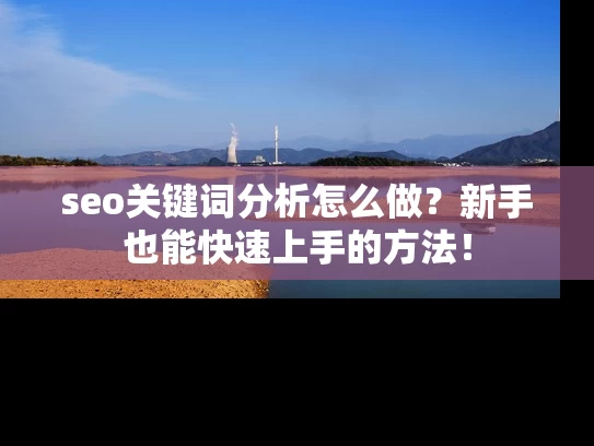 seo关键词分析怎么做？新手也能快速上手的方法！