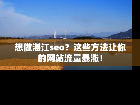 想做湛江seo？这些方法让你的网站流量暴涨！