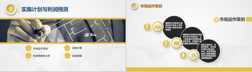 创业项目ppt模板(大学生创业计划书ppt？)