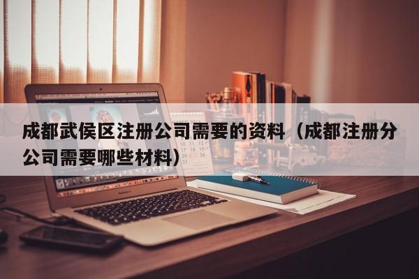 成都武侯区注册公司需要的资料（成都注册分公司需要哪些材料）