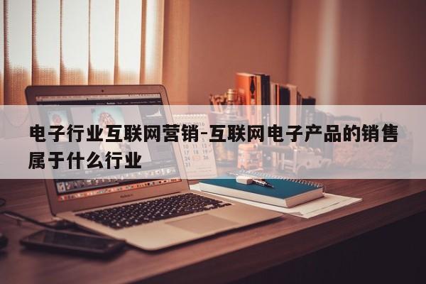 电子行业互联网营销-互联网电子产品的销售属于什么行业