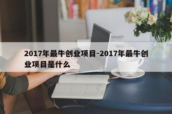 2017年最牛创业项目-2017年最牛创业项目是什么